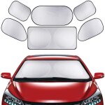 Aiperq ensemble de 6 pare - soleil pour pare - brise ? pare - soleil pour voiture ? bloque les rayons ...