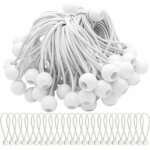 Aiperq - lot de40 tendeur elastique cordons �lastiques avec boules sandow elastique boules elastiques ...