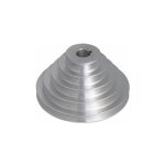 Poulie en aluminium à 5 plis - 19 mm id, 54 - 150 mm od pour courroies de distribution à courroie trapézoïdale ... Poulie en aluminium à 5 plis - 19 mm id, 54 - 150 mm od pour courroies de distribution à courroie trapézoïdale ...