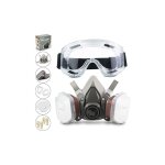 Respirateur réutilisable demi - masque 6200 masque à gaz protection respiratoire respirateurs avec lunettes ... Respirateur réutilisable demi - masque 6200 masque à gaz protection respiratoire respirateurs avec lunettes ...