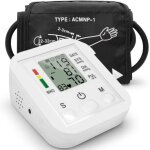 Aiperq - tensiom�tre �lectronique portable, type brassard domestique, sphygmomanom�tre avec �cran lcd, ...
