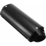 Aiperq - tuyau d'chappement de silencieux en aluminium id 28mm pour 90cc 110cc 125cc 150cc 4 temps noir ...