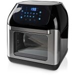 Nedis - air fryer 12 l minuteur 60 min nombre de programmes predefinis 9 numerique noir