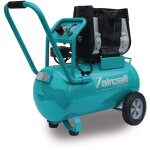 Compresseur silencieux sans huile 50l 1, 3kw / 1, 76ch 230l / min 10 bars 230v aircraft silence 231 / ...