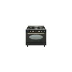 Piano de cuisson airlux 90cm mixte noir rustique cc902etr3 Piano de cuisson airlux 90cm mixte noir rustique cc902etr3