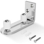 Ajustable guide de plancher mur / porte guide inf�rieur pour porte en bois coulissante acier inoxydable ...