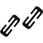 Ajusteur de ceinture de s�curit� de voiture, boucle de ceinture de s�curit� en m�tal, �limine la tension ...