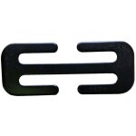 Ajusteur de ceinture de s�curit� de voiture, boucle de ceinture de s�curit� en m�tal, �limine la tension ...