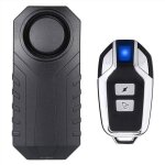 Alarme de v�lo de moto sans fil monobloc, alarme antivol avec t�l�commande, �tanche ip55, 113 db super ...