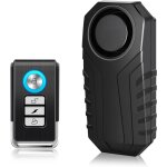 Alarme de v�lo moto avec telecommande, alarme velo sans fil avec113 db super bruyant, s�curit� antivol ...