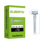Alberts - 10 pentures anglaises zingu� 294x40x90x2, 5mm