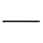 Alberts - penture � queue de carpe noir - 800 x 40 mm - axe 14 mm - perc�e