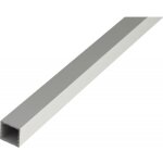Profil carré alu, si. elox. 15x15x1 / 2m Profil carré alu, si. elox. 15x15x1 / 2m