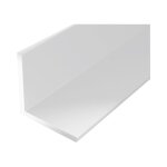 Profil� angle plastique 1000 / 20x20mm blanc