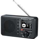 Dr 86 radio de table dab + , fm rechargeable noir w670472 - albrecht