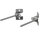 Alcadrain accessoires - adaptateur pour montage en angle, acier inoxydable m918