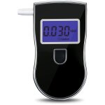 Alcootest ethylotest electronique, professionnel portable testeur d'alcool ave ecran led d'affichage ...