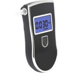 Alcootest ethylotest electronique, professionnel portable testeur d'alcool ave ecran led d'affichage ...
