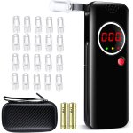 Alcootest ethylotest electronique, testeur d'alcool avec le capteur semi - conducteur haute sensibilite, ...