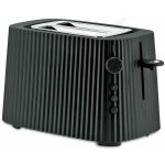 Alessi plisse toaster schwarz noir 850w 2 tranches