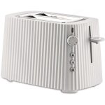 Alessi plisse toaster wei� grille - pain blanc design �l�gant