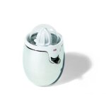 Alessi - sg63 w electric juicer de design en acier et rsine thermoplastique, blanc