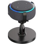 Compatible with alexa echo dot 3rd holder desktop stand 360� adjustable speaker accessory rack, space ...