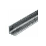 Alfer ? corni�re �gale acier zingu� 1m ? largeur 1. 55cm ? finition lisse ? pour applications construction ...
