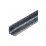 Alfer - corni�re in�gale acier zingu�, l. 1 m x l. 6. 56 cm x h. 3. 55 cm