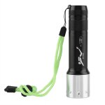 Alliage d'aluminium portable t6 led lampe de poche de plong�e �tanche torche ext�rieure 3 modes r�glable ...