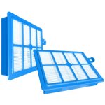 Allotech lot de 2 filtres hepa remplacement compatible avec electrolux et compatible philips efh12w aef12w ...