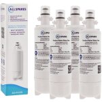 Allspares - filtre � eau (4x) de r�frig�rateur pour lg beko k�ppersbusch blomberg 4874960100