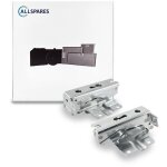Allspares - jeu de charni�res pour r�frig�rateurs ou cong�lateurs encastr�s (2pcs) 481147 / 00481147 ...