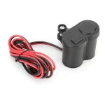 Jeffergarden allume - cigare universel 2 en 1 pour moto, port de chargement usb, prise tanche