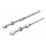 10 pcs tendeurs de cbles filets fendeur cble garde corps cble tendu cble inox garde corps avec crou ...