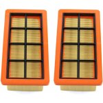 Lot de 2 filtres plisss plats pour aspirateur  cendres krcher 6. 415 - 953. 0 ad2 ad3 ad4 premium ...