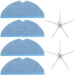 Lot de 6, chiffons de nettoyage en microfibre pour roborock s7 s7 plus t7 t7 plus, roborock s7 serpillire, ...