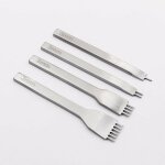 Alovez - cuir kit outils perforatrice, diy perforatrice artisanat du cuir griffe prong outils de couture ...