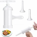 Alovez - machine de remplissage de saucisses, poussoir  saucisses, entonnoir de remplissage de saucisses, ...