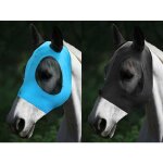 Masque lastique anti - mouches de cheval avec oreilles lycra respirant mesh visible cover protge les ...
