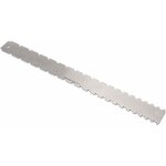 Alovez - outil de luthier pour manche de guitare crant� � bord droit, r�gle de manche de guitare en acier ...