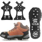 Alovez pointes de chaussures, pointes ijiamy pour chaussures d'hiver, crampons pour bottes de montagne, ...