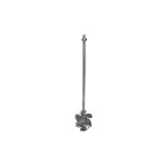 Altrad saint denis - fouet 2 disques a ailettes �114 pour malaxeur / melangeur altrad - pour peinture ...
