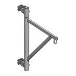 Potence de manutention universelle pour poulie clic altrad u1925 cmu 80 kg Potence de manutention universelle pour poulie clic altrad u1925 cmu 80 kg