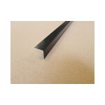 Lot 5 corni�res d'angle alu noir ral 9005 mat - couleur ext�rieur - longueur 150cm (5cm x 5cm) de 1mm ...