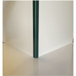 Alucouleur - lot 5 corni�res d'angle ral 6005 sat - �paisseur 1, 5 mm - long 150 cm (3 cm x 5 cm )