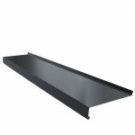 Aluhome ? appui de fen�tre aluminium 2m ? relev� 15 / 10�me ? largeur 200mm ? ral7016 ? protection contre ...