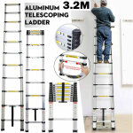 Dayplus - aluminim �chelle polyvalente 3. 2m hatch escalier de grenier �chelle de loft , 11 �tapes �chelle ...