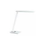 Aluminor - lampe de bureau led int�gr�e bobby 7 w - 4 axes d'articulation - blanc