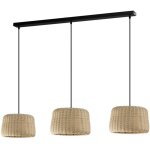 Aluminor - suspension suspension xenia noir et osier